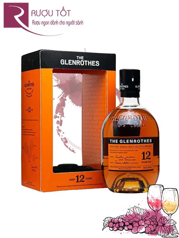 Rượu Glenrothes 12 Single Malt Whisky