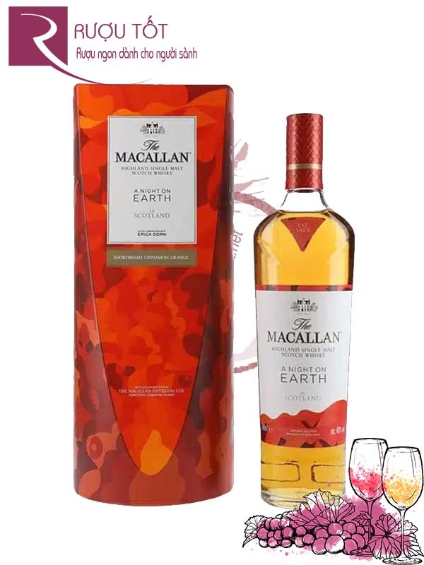 Rượu The Macallan A Night On Earth 700ml