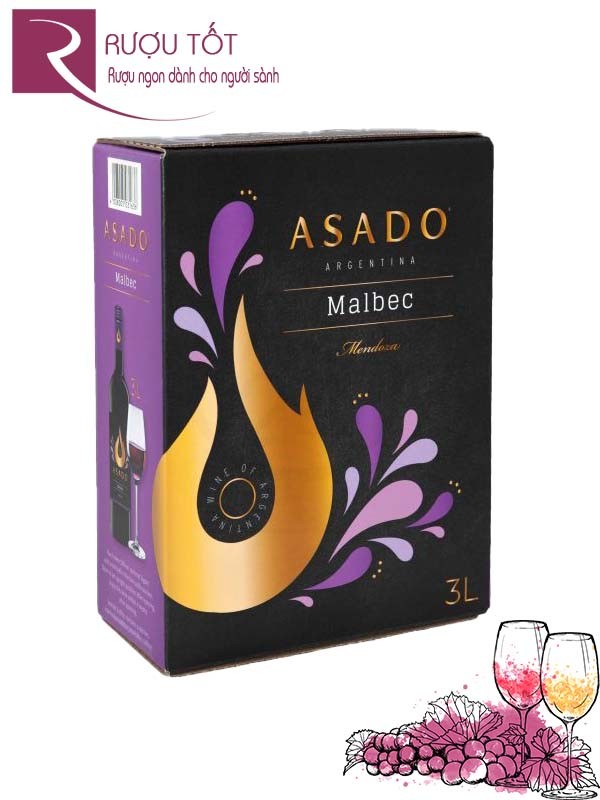 Vang Asado Malbec Mendoza 3L