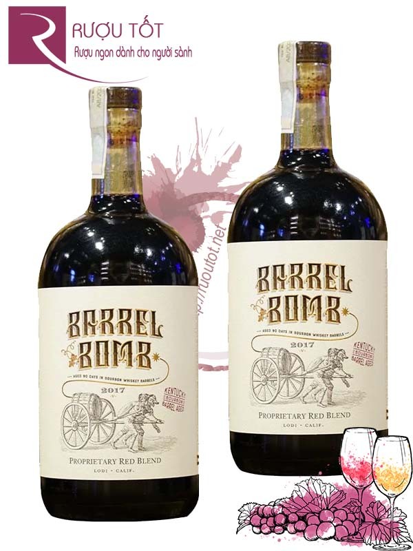 Rượu vang Barrel Bomb Proprietary Red Blend