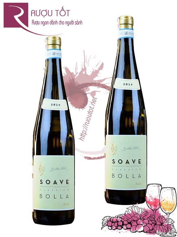 Rượu vang Bolla Soave Classico DOC Rétro