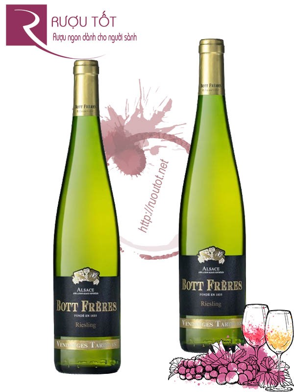 Rượu Vang Bott Freres Vendanges Tardives Riesling