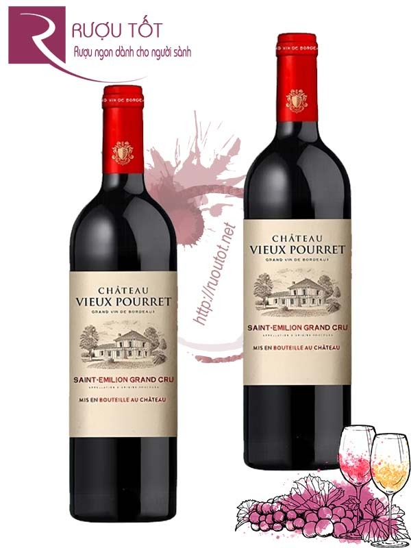 Rượu vang Chateau Vieux Pourret Saint Emilion Grand Cru