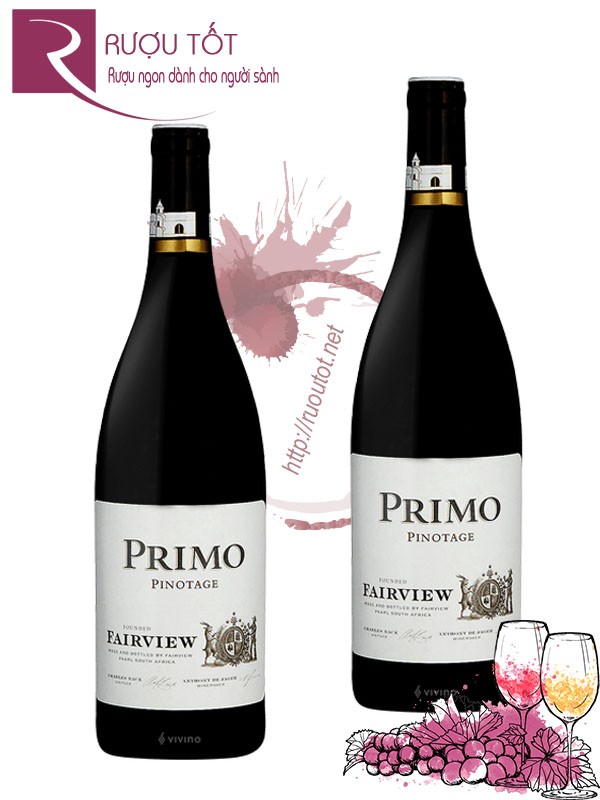 Rượu vang Fairview Primo Pinotage Chính hãng