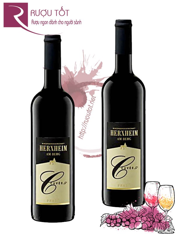 Rượu vang Herxheim Cuvee C Rotwein Trocken