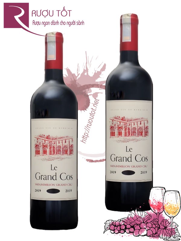 Rượu vang Les Grand Cos Saint Emilion Grand Cru