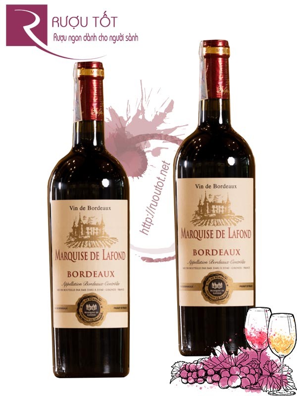 Vang Pháp Marquise De Lafond Bordeaux