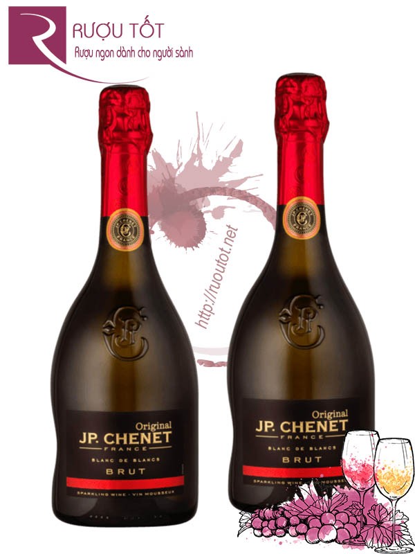 Vang Nổ J.P. Chenet Brut Blanc de Blancs France