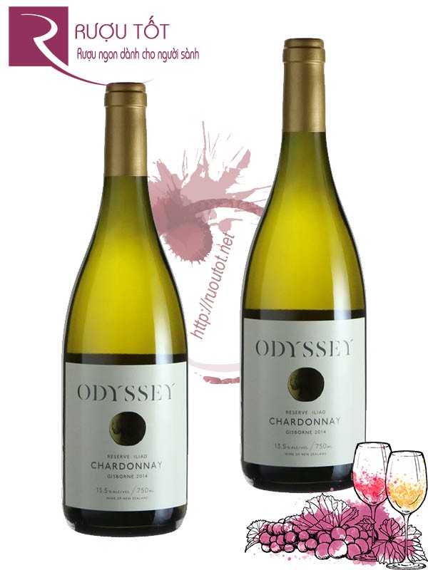 Rượu vang Odyssey Reserve Iliad Gisborne Chardonnay