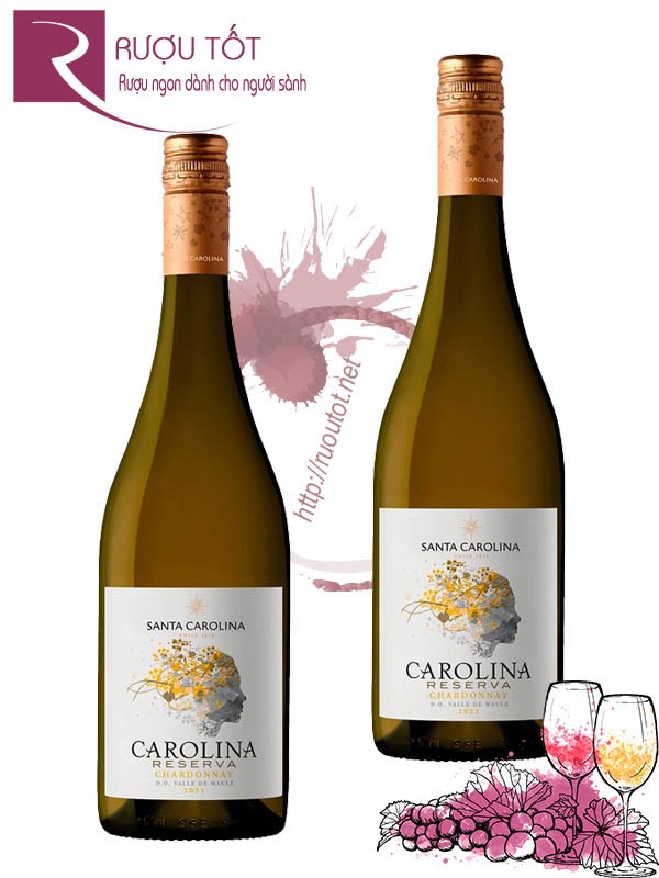 Vang Chile Santa Carolina Reserva Chardonnay