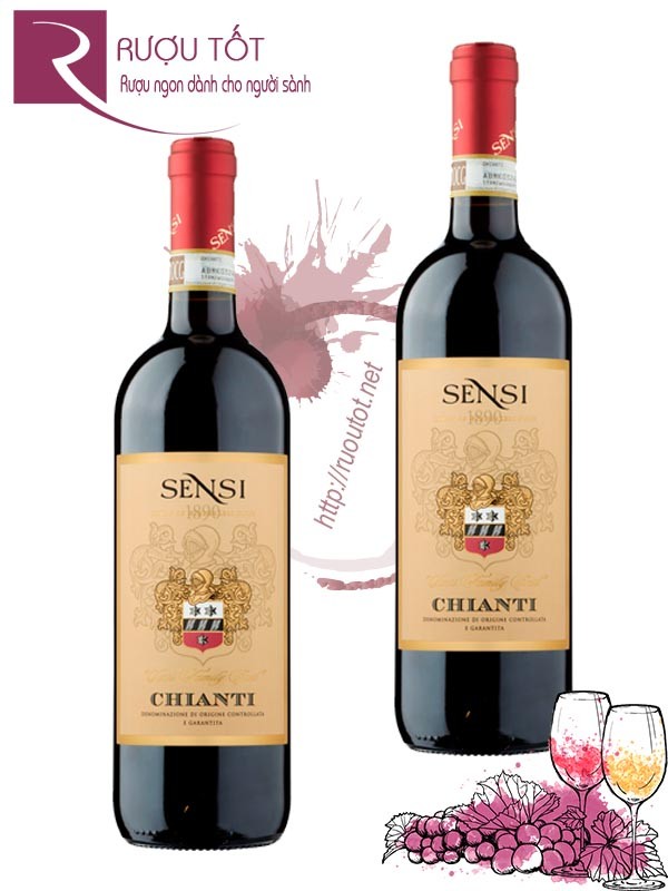 Rượu vang Sensi Chianti Giá rẻ