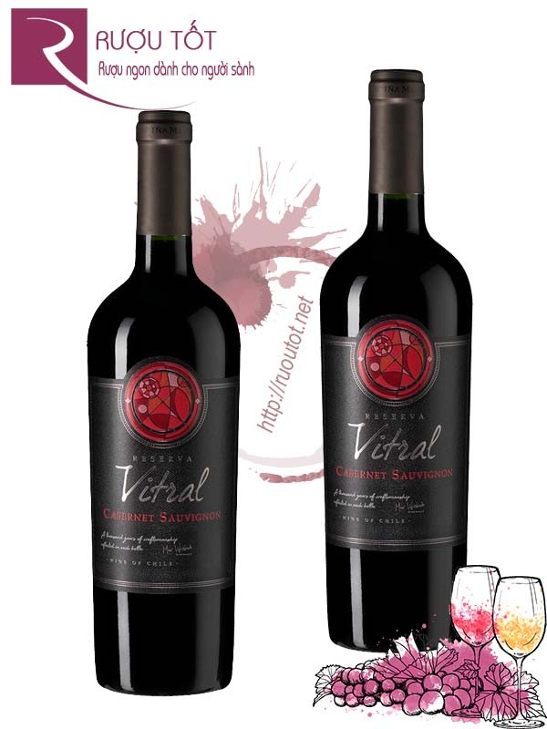 Vang Chile Vina Maipo Vitral Reserva Cabernet Sauvignon Hảo hạng