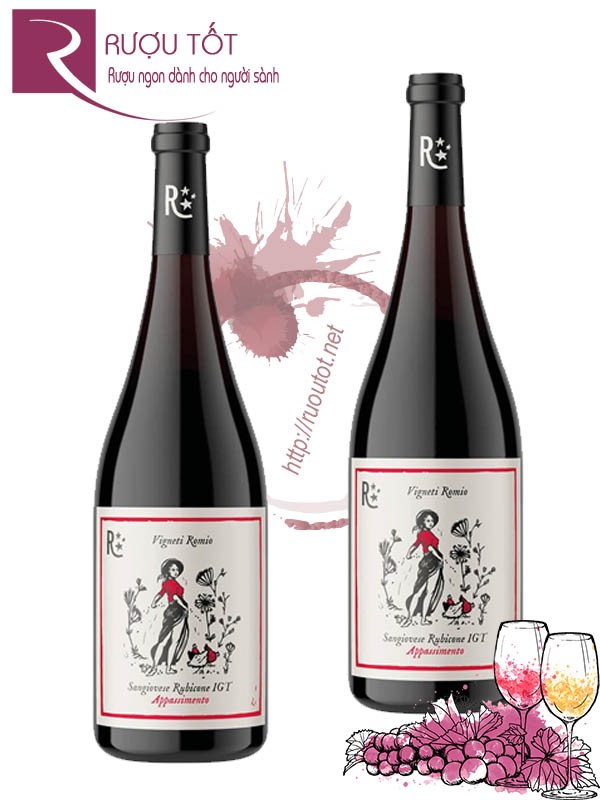 Rượu vang Vignetti Romio Sangiovese Appassimento Cao cấp