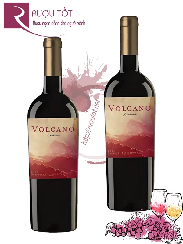 Rượu vang Volcano Reserve Cabernet Sauvignon