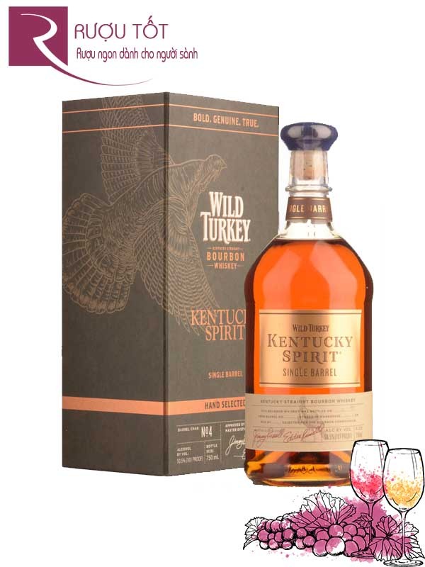 Rượu Wild Turkey Kentucky Spirit 750ml