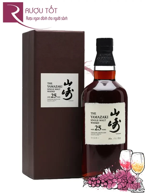 Rượu Yamazaki 25 700ml 43%