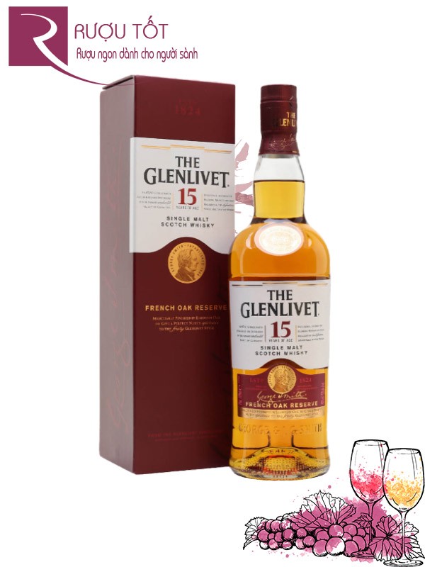 Rượu The Glenlivet 15 Years Old