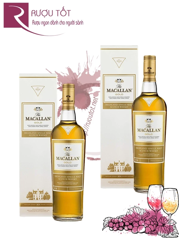 Rượu Macallan Gold 350ml