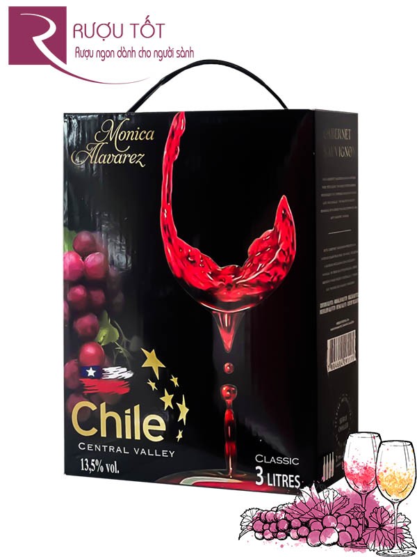 Vang Bịch Monica Alavarez Cabernet Sauvignon 3L