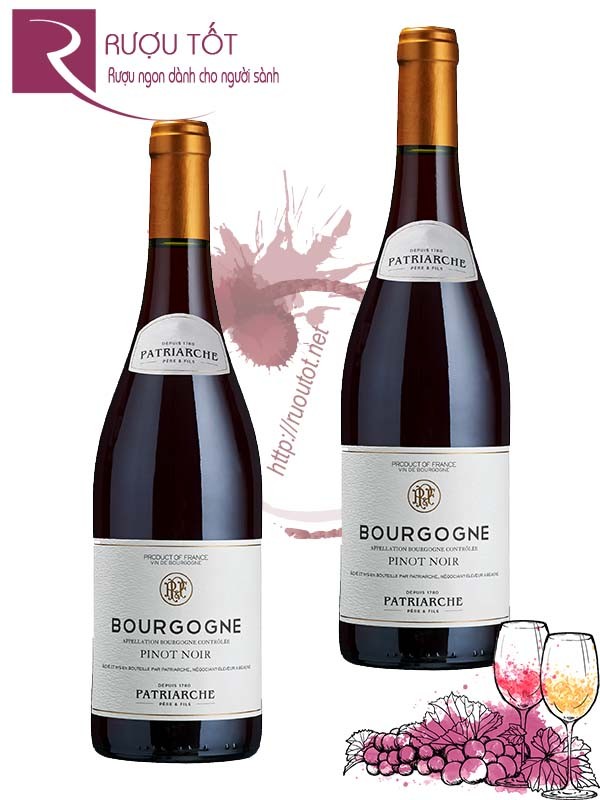 Rượu vang Bourgogne Patriarche Pinot Noir