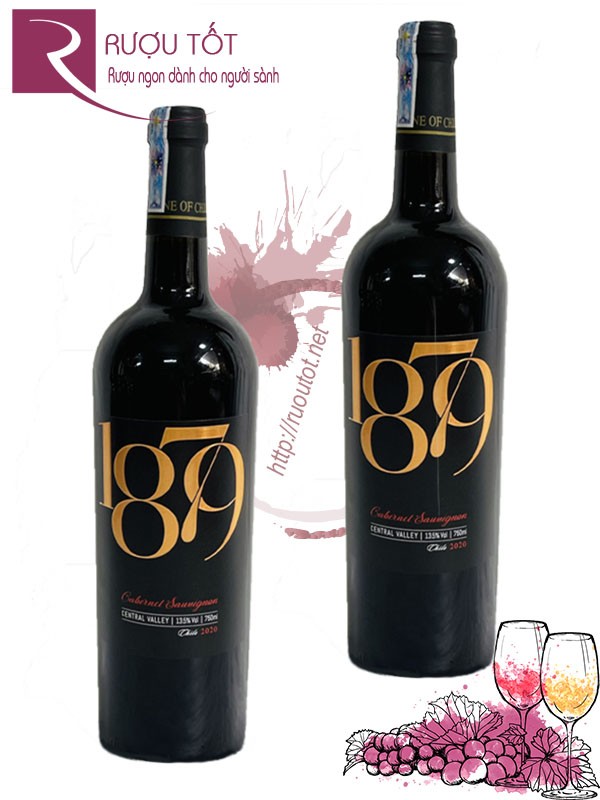 Rượu Vang Đỏ 1879 Cabernet Sauvignon 13,5%