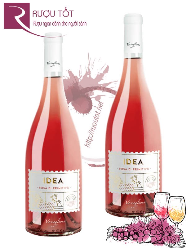 Rượu Vang Idea Rosa Di Primitivo Varvaglione