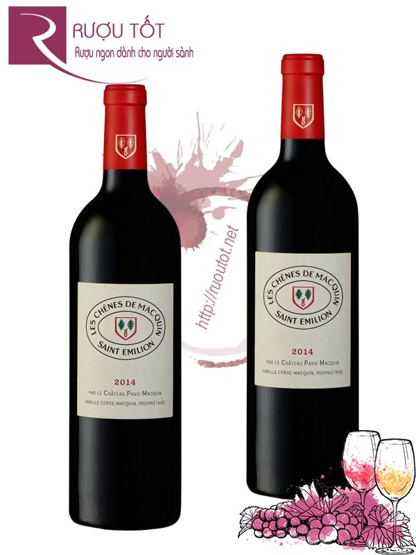 Rượu vang Les Chenes de Macquin Saint Emilion Cao cấp