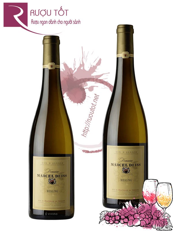 Vang Pháp Marcel Deiss Riesling Thượng hạng