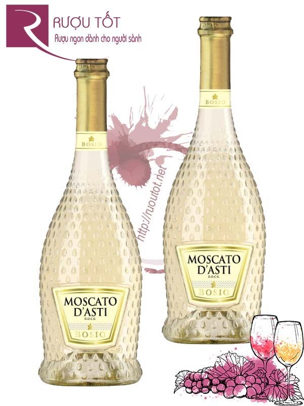 Rượu vang Bosio Moscato D'Asti DOCG