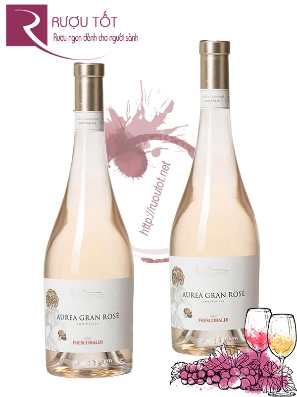 Rượu vang Aurea Gran Rose Frescobaldi