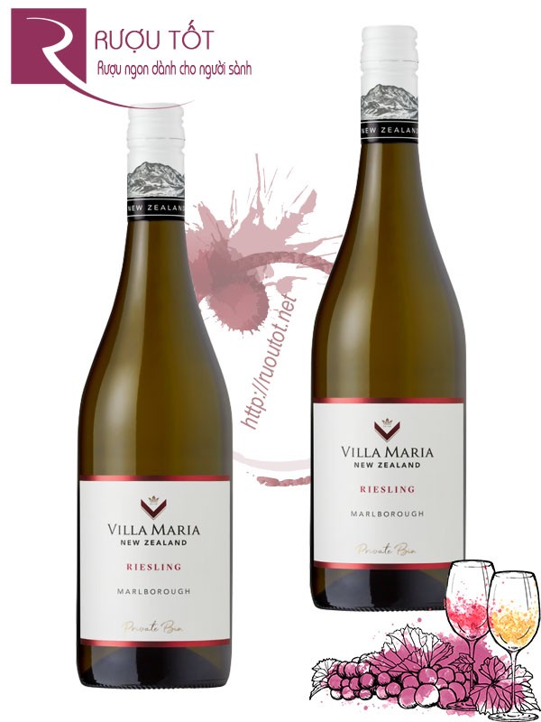 Rượu Vang Villa Maria Private Bin Riesling Cao Cấp