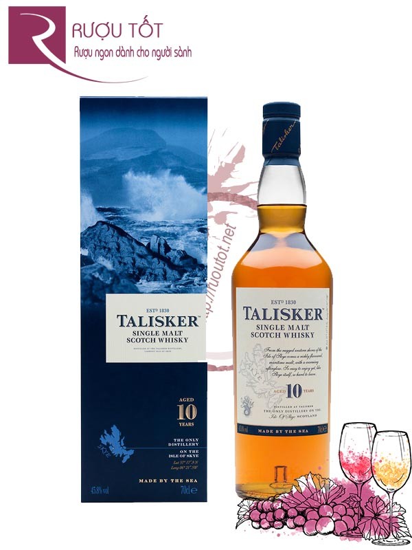 Rượu Whisky Talisker 10 750ml