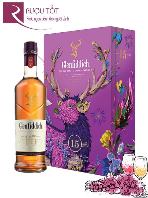 Hộp quà Glenfiddich 15 năm 2025