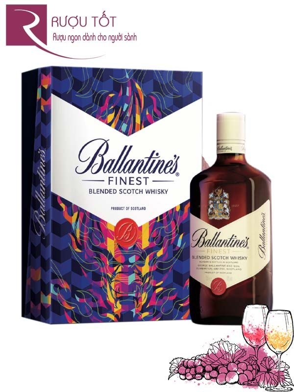 Ballantine's Finest Hộp Quà Tết năm 2025