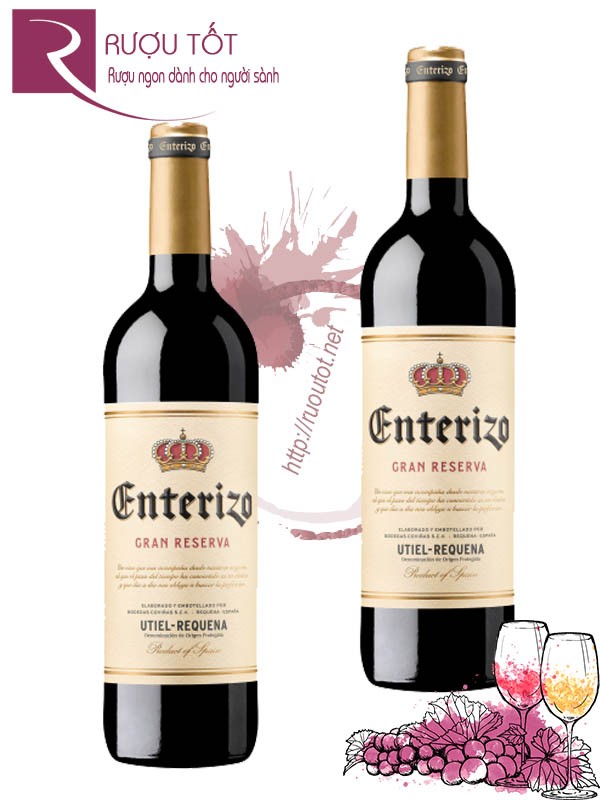 Rượu vang đỏ Enterizo Gran Reserva 13 độ Thượng Hạng