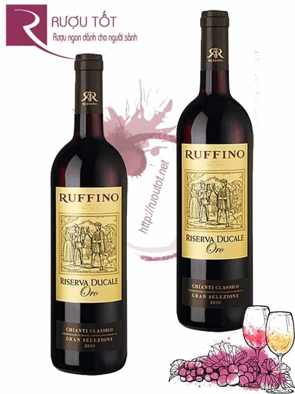 Vang Ý Ruffino Riserva Ducale Oro hảo hạng