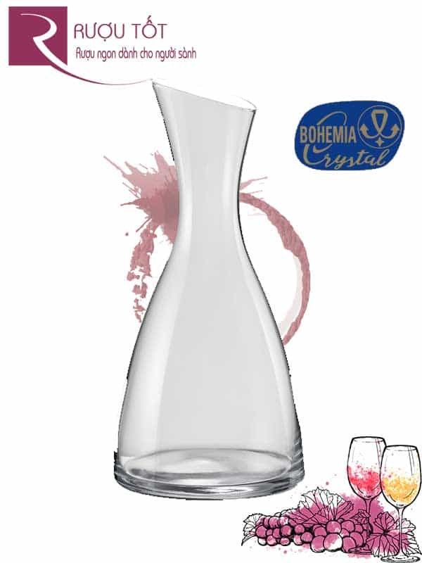 Bình Decanter pha lê Tiệp Bohemia 1,2 Lít chính hãng