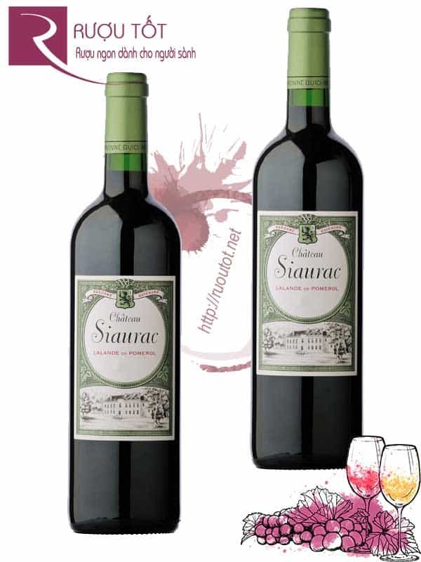 Rượu Vang Chateau Siaurac Lalande de Pomerol