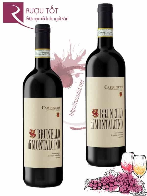 Vang Ý Carpineto Brunello di Montalcino Thượng hạng