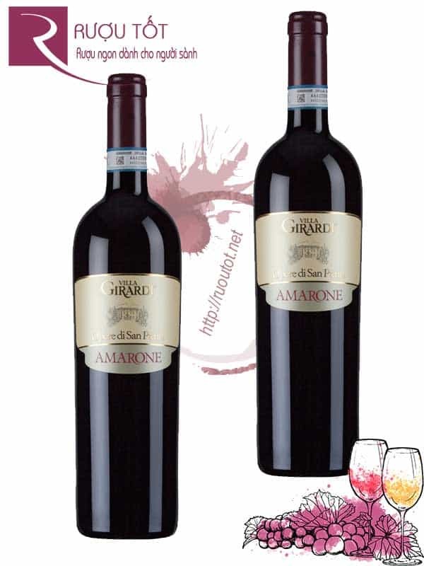 Vang Ý Villa Girardi Amarone Opere di San Pietro