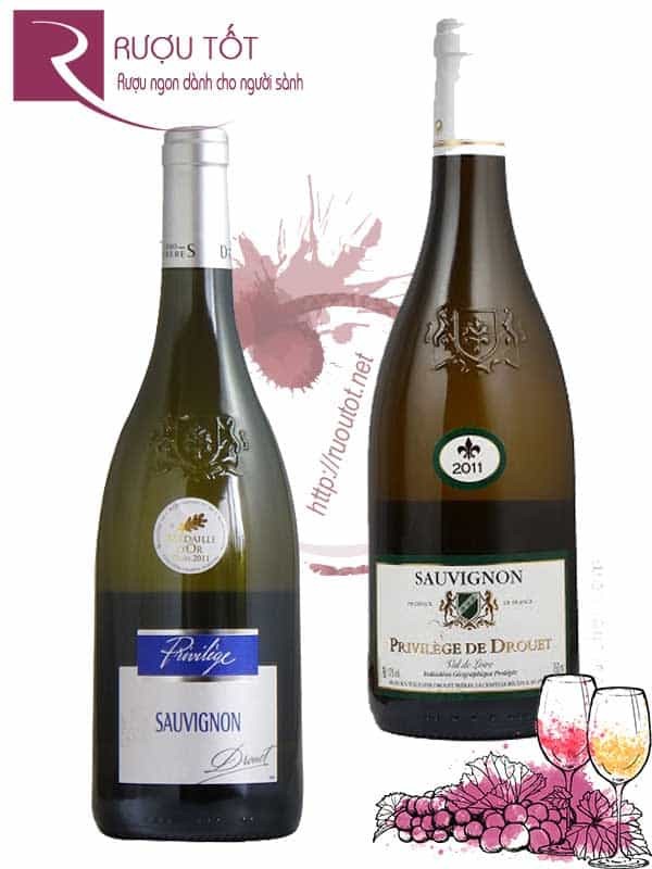 Vang Pháp Privilege de Drouet Sauvignon Chiết khấu cao