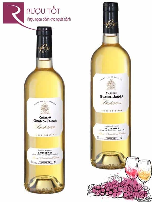 Vang Pháp Chateau Grand Jauga Sauternes Cuvee Prestige Cao cấp