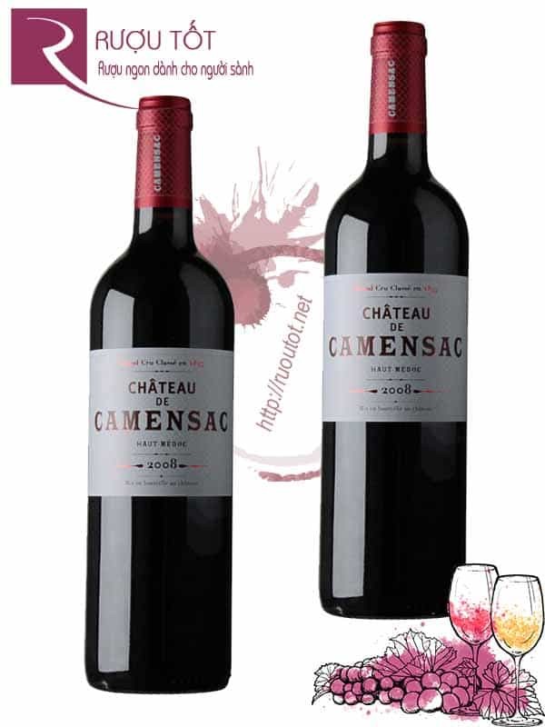 Rượu Vang Chateau de Camensac Haut Medoc Bordeaux Cao cấp