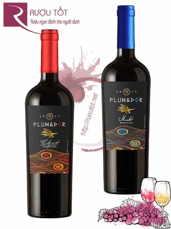 Vang Chile Plumador Cabernet Sauvignon Merlot Thượng hạng