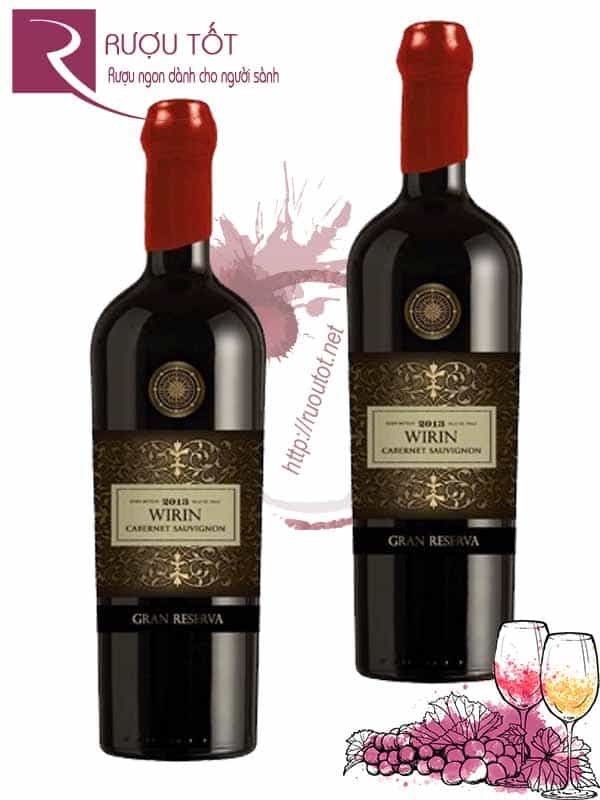 Vang Chile WIRIN Gran Reserva Cabernet Sauvignon Thượng hạng