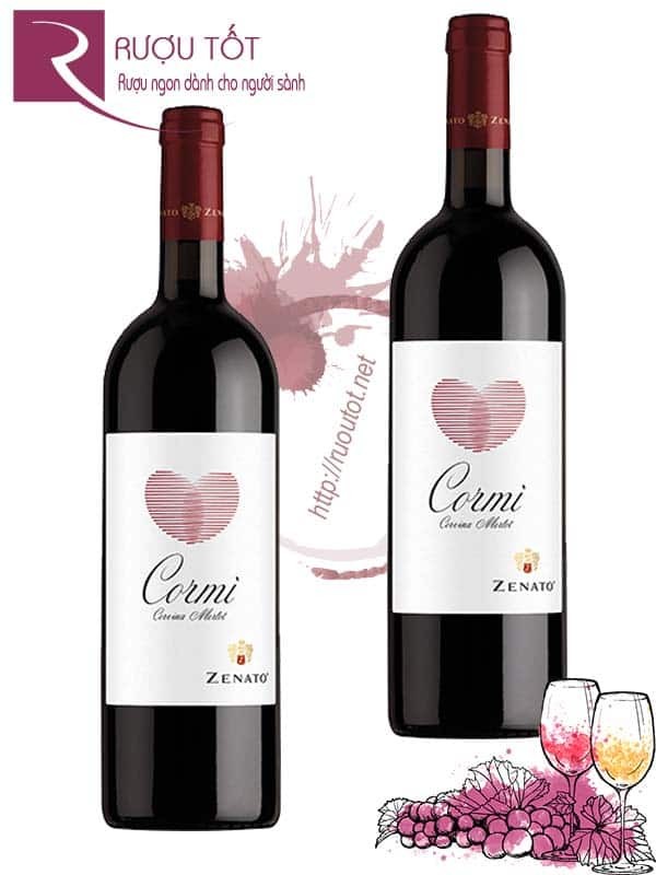 Vang Ý Zenato Cormi Corvina Merlot Hảo hạng