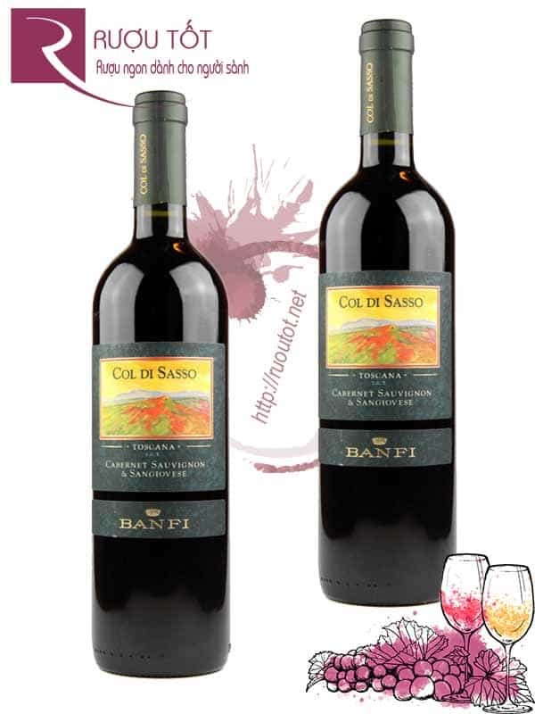 Rượu Vang Banfi Col Di Sasso Sangiovese Cabernet