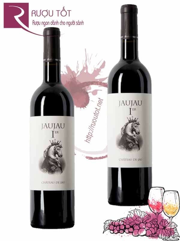 Vang Pháp Chateau de Jau Jaujau 1Er Monkey Label Cao Cấp