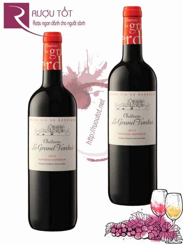 Vang Pháp Chateau Le Grand Verdus Bordeaux 1.5L