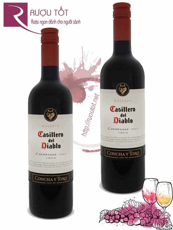 Vang Chile Casillero Del Diablo Carmenere Concha Y Toro Cao cấp